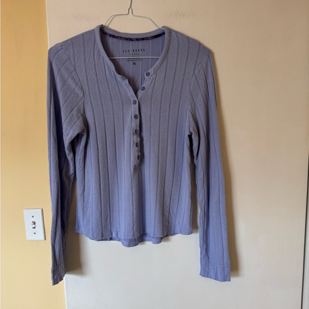 TED BAKER top - size XL - EUC